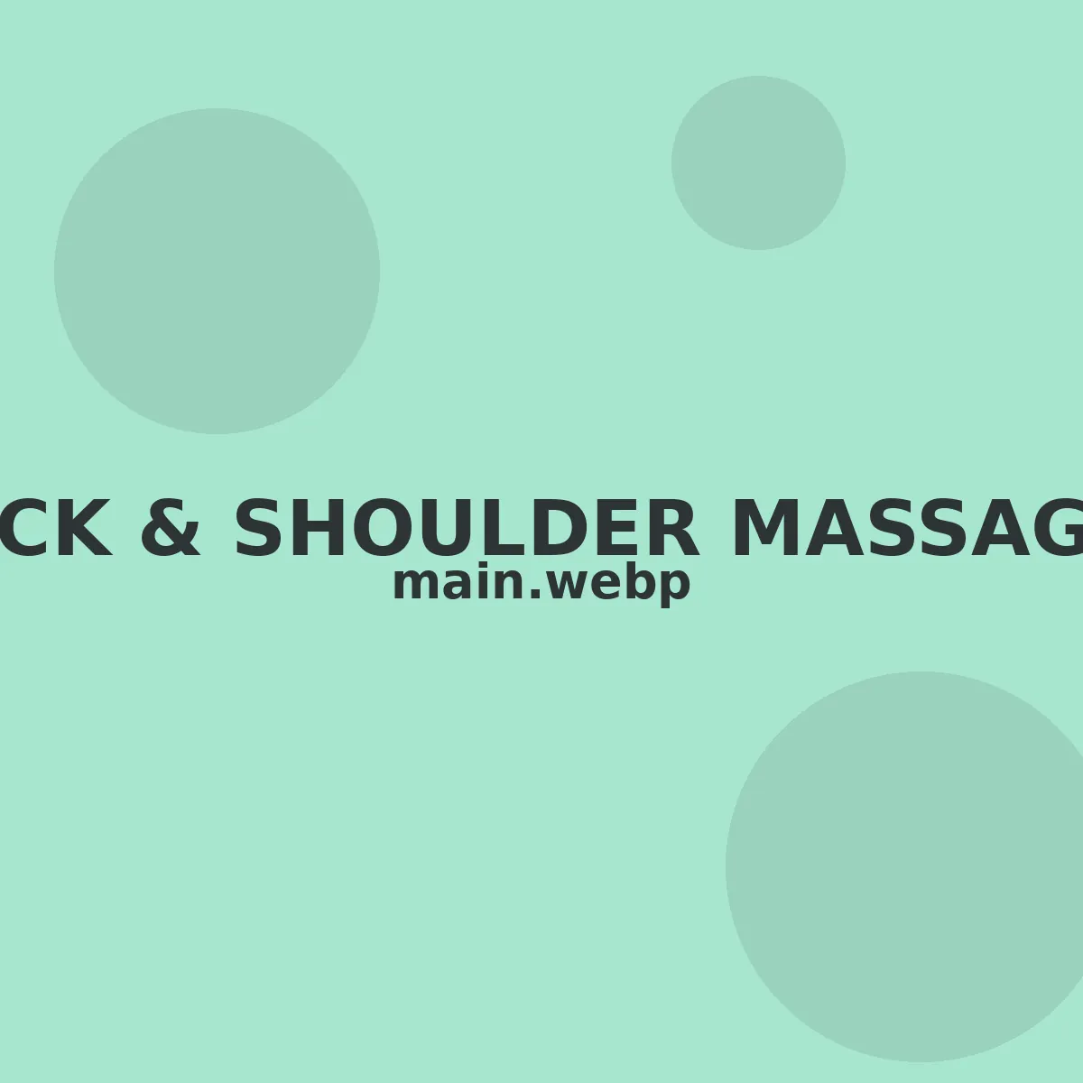 Whitzoo - Neck & Shoulder Massager